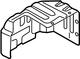 View 37587E6610 Drive Motor Battery Pack Cover Full-Sized Product Image
