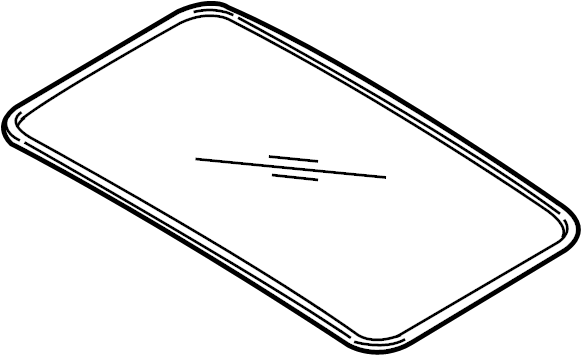 View 816103F010 Sunroof Glass Full-Sized Product Image