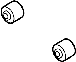 View 552543K000 Bushing. Arm. Lateral. (RR). (Rear, Upper, Lower) Full-Sized Product Image