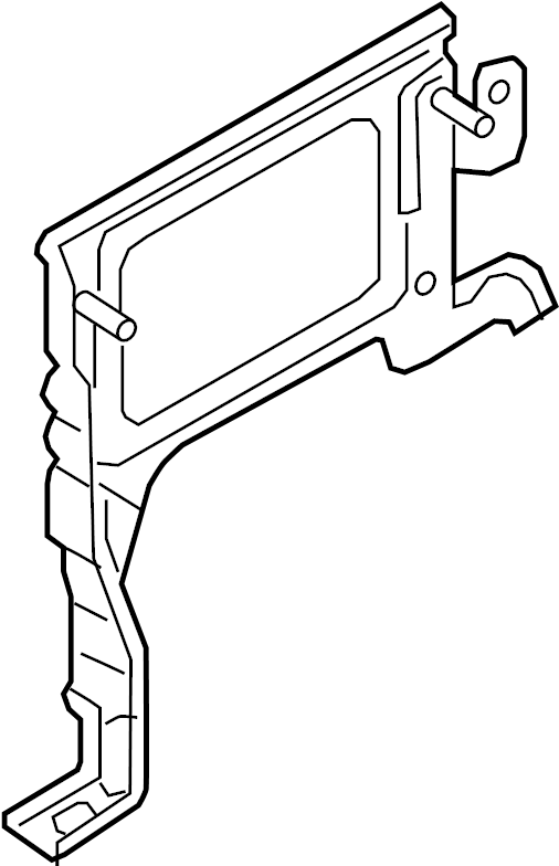 View 391503C215 Engine Control Module (ECM) Bracket Full-Sized Product Image
