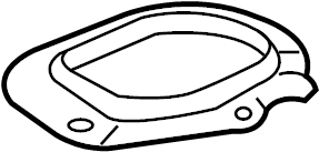 View 54633C1000 Coil Spring Insulator (Front, Lower) Full-Sized Product Image