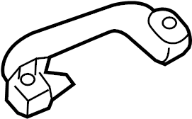 View 853403R000AYK Interior Grab Bar (Front) Full-Sized Product Image