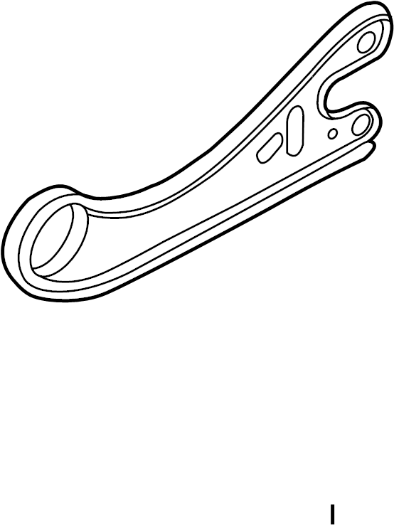 View 552803V300 Arm. Trailing. Suspension. (RR). Control. (Right, Rear) Full-Sized Product Image