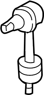 View 55540C1100 Link. Stabilizer. Bar. Suspension. (Right, Rear) Full-Sized Product Image