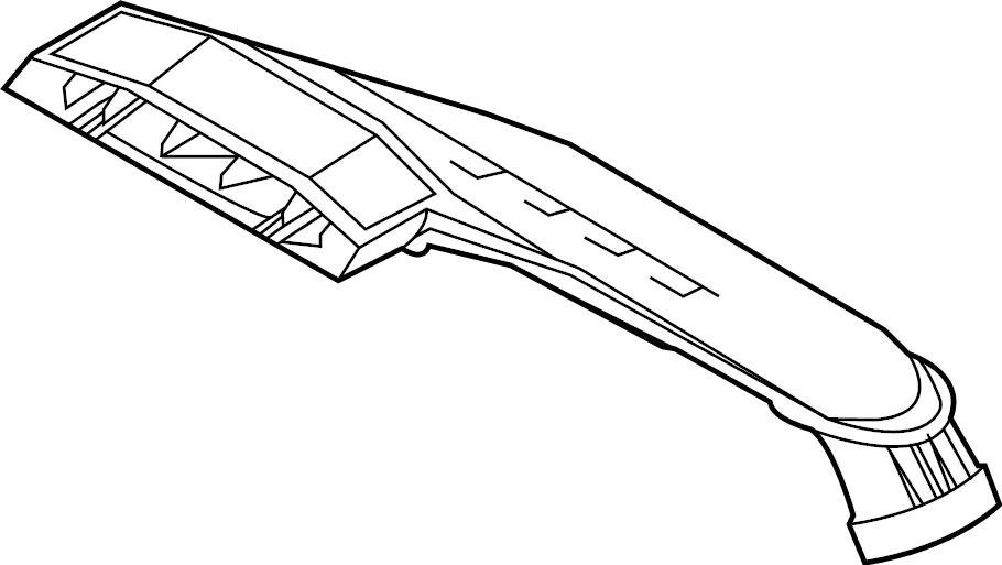 View 28210L1400 DUCT ASSEMBLY - AIR.  Full-Sized Product Image
