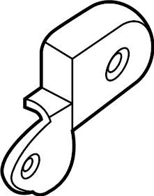 View 285272M800 Bracket. Stay. Exhaust. (Left) Full-Sized Product Image