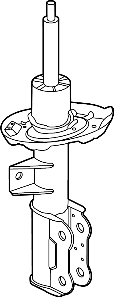 View 54651L0800 Suspension Strut (Right, Front) Full-Sized Product Image