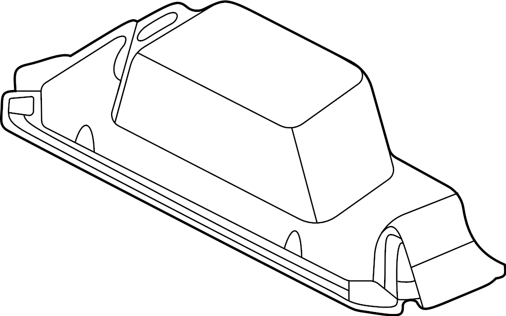 View 92501F6000 License Plate Light Assembly (Left) Full-Sized Product Image