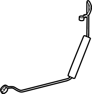 View 282402B750 Turbocharger Oil Line Full-Sized Product Image