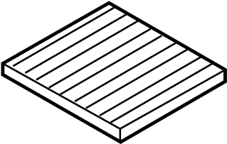 View BP8P61J6X Cabin Air Filter Full-Sized Product Image