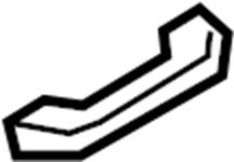View 853901D000RU Interior Grab Bar (Front) Full-Sized Product Image