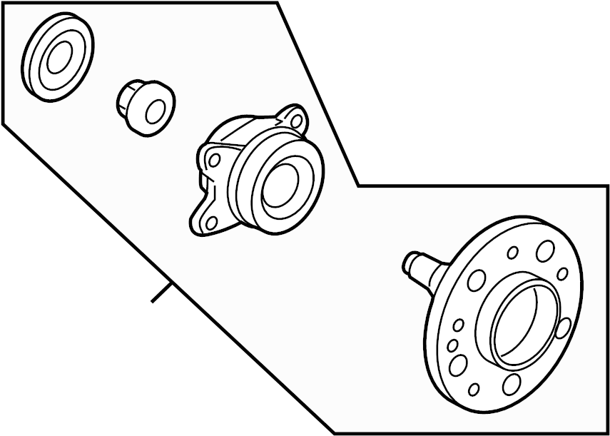 View 527302G400 HUB. AND. Bearing. Guide.  Full-Sized Product Image
