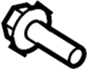 View 517112G000 Bolt. Knuckle. Mounting. Disc. Caliper.  Full-Sized Product Image