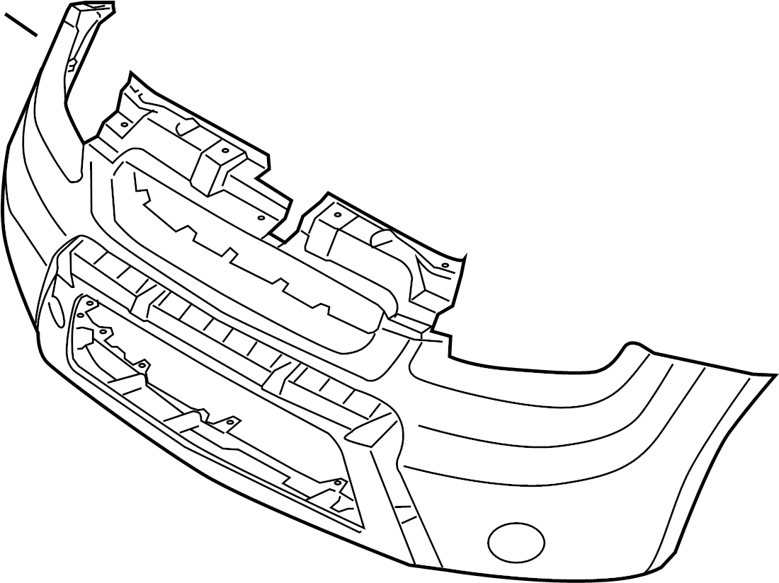 View 865112K000 COVER-FR BUMPER Full-Sized Product Image