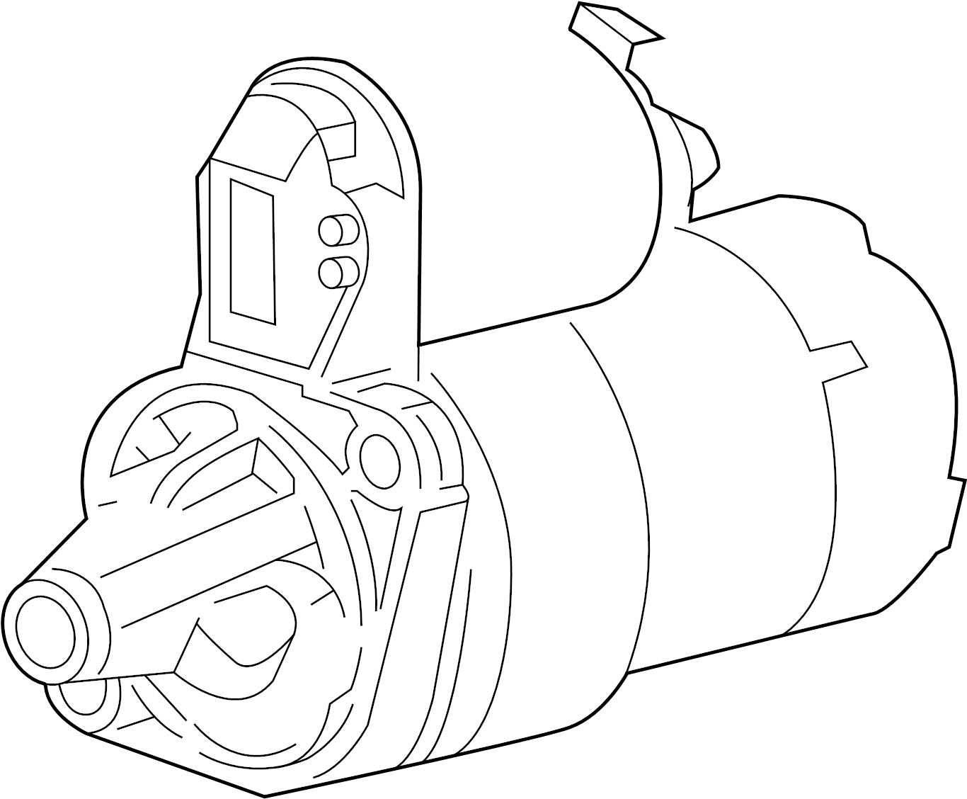 View 361002B300 STARTER ASSY Full-Sized Product Image