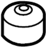 View 545842K000 Suspension Control Arm Bushing (Front, Rear, Lower) Full-Sized Product Image