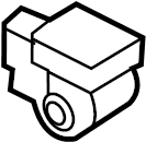 View 959300X000 SENSOR ASSY-FRONT IM. SENSOR ASSY-FRONT IMPACT Full-Sized Product Image