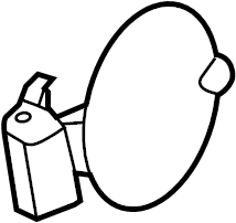 View 695102K500 Fuel Filler Door Full-Sized Product Image
