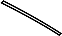 View 816133S100 Seal. Weatherstrip. Sunroof. Glass.  Full-Sized Product Image