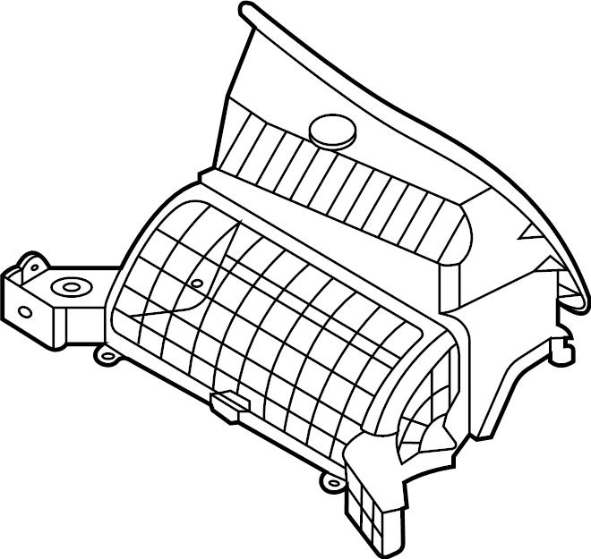 View 97131K0010 CASE-INTAKE,LWR Full-Sized Product Image