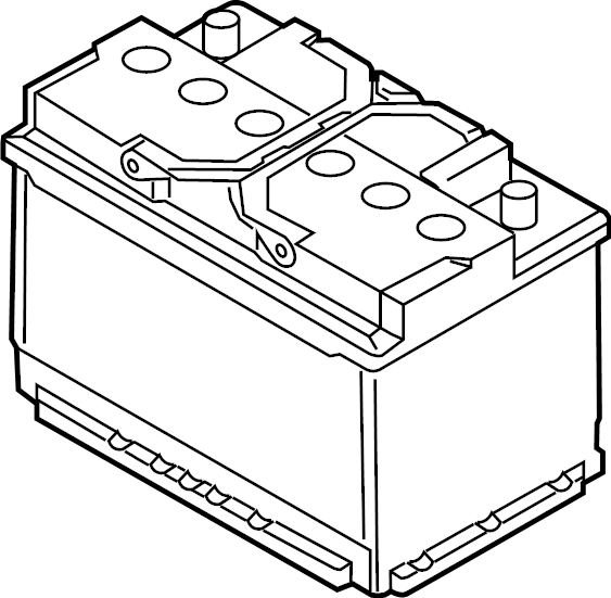 View 37110F2620 Vehicle Battery Full-Sized Product Image