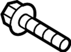 View 9008011617 Bolt. Adjust. Alternator. Bar.  Full-Sized Product Image