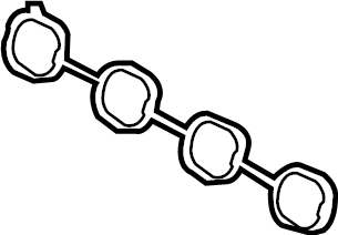 View 284112B600 Gasket. Manifold. Intake. Engine.  Full-Sized Product Image