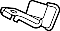 View 290112B110 Vapor Canister Purge Solenoid Bracket Full-Sized Product Image