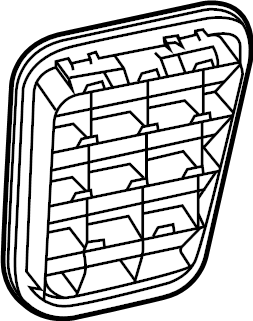 View 97500H0200 Quarter Panel Vent Full-Sized Product Image