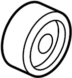 View 2528825001 Accessory Drive Belt Idler Pulley Full-Sized Product Image