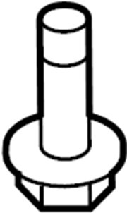 View 2852825100 Exhaust Manifold Bolt (Lower) Full-Sized Product Image