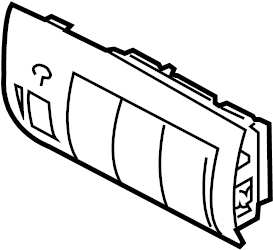 View 933001M050WK SW ASSY-C/PAD LWR LH. SW ASSY-C/PAD LWR,LH (BLACK) Full-Sized Product Image