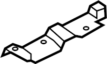 View 853631M000 Bracket. Mount. (Left, Rear) Full-Sized Product Image