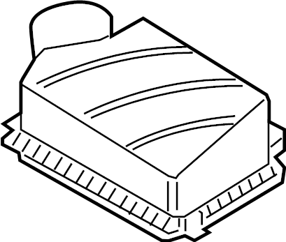 View 28111M6800 Cover. Air. (Upper) Full-Sized Product Image