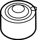 View 54584F2AA0 Suspension Control Arm Bushing (Front, Rear, Lower) Full-Sized Product Image