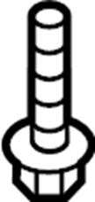 View 31129A3000 Fuel Tank Shield Bolt Full-Sized Product Image