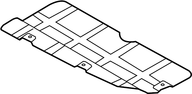 View 291102H000 Shield. COVER.  Full-Sized Product Image