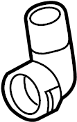 View 254851J000 Radiator Coolant Hose Adapter (Upper, Lower) Full-Sized Product Image