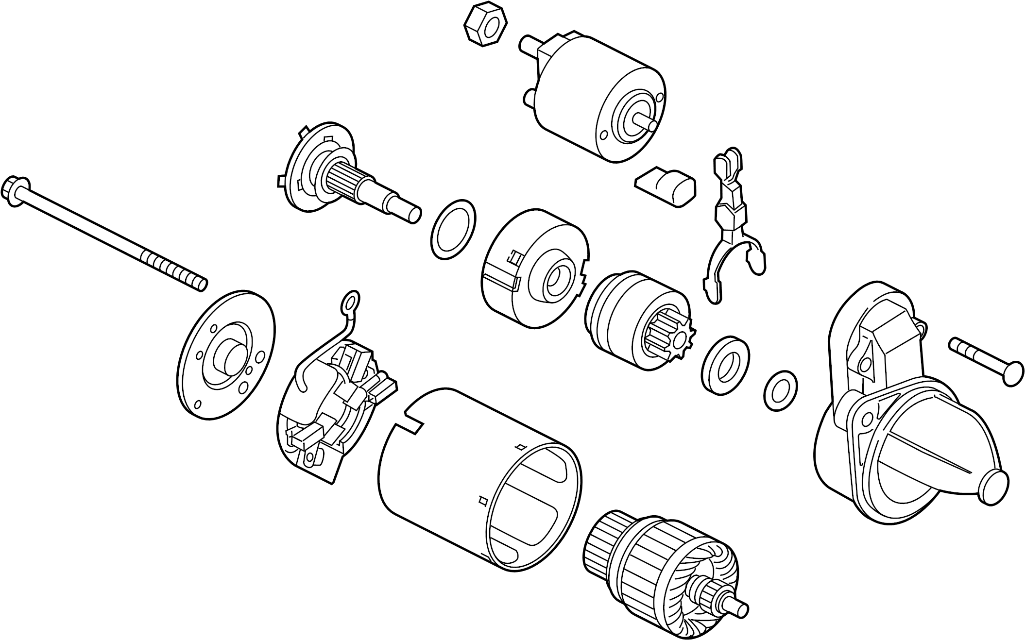 View 361002E120 STARTER ASSY Full-Sized Product Image