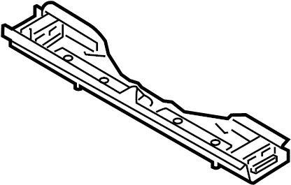 View 65630A7500 MBR ASSY-RR FLR CTR. MBR ASSY-RR FLR CTR CROSS COMP Full-Sized Product Image