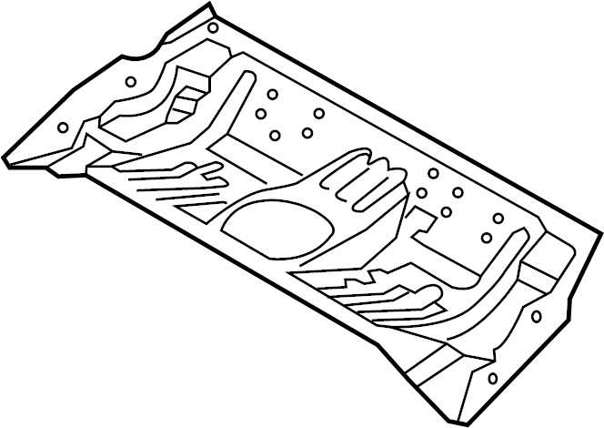 View 65512A7500 PANEL-REAR FLOOR,FRT Full-Sized Product Image