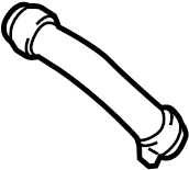 View 254823F300 Hose. Engine. Coolant.  Full-Sized Product Image