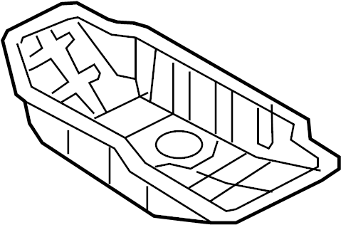 View 215103F000 Engine Oil Pan (Lower) Full-Sized Product Image