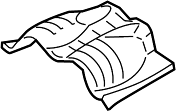 View 287933M000 Heat. Shield. Protector. (Rear) Full-Sized Product Image