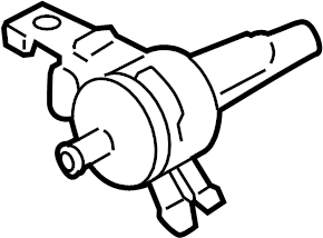 View 289103F500 Purge. Valve. Canister. Solenoid. Vapor.  Full-Sized Product Image