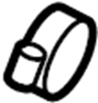 View 1471142006B Clamp. Hose. Resonator. Filler. Engine. (Upper, Lower) Full-Sized Product Image