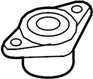 View 553303M000 Suspension Shock Absorber Mount (Rear, Upper) Full-Sized Product Image