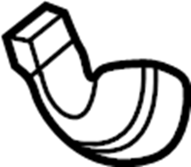 View 97165F2010 Evaporator. Seal. Core. Air. (A/C). (Lower) Full-Sized Product Image