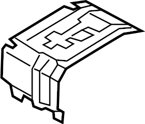 View 37591G2100 Drive Motor Battery Pack Cover (Front, Rear) Full-Sized Product Image
