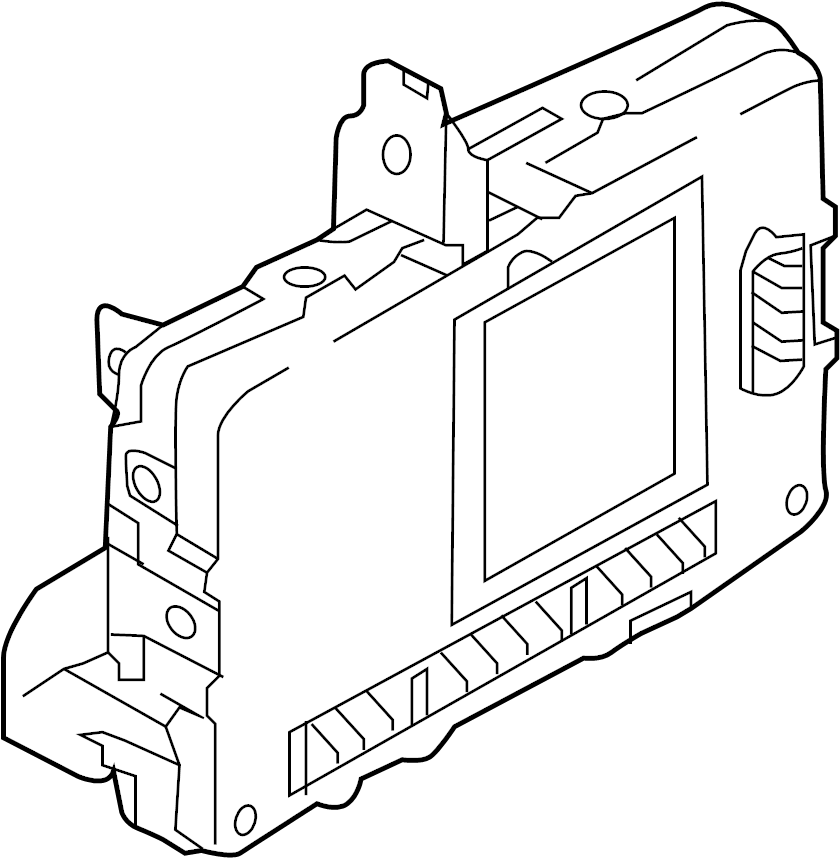 View 954001G625 UNIT ASSY-BCM & RECE. UNIT ASSY-BCM & RECEIVER Full-Sized Product Image